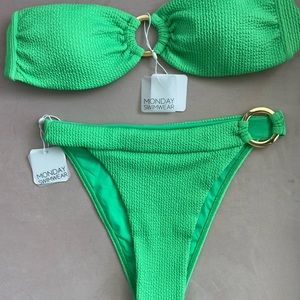 Brand new never before worn Monday Swimwear